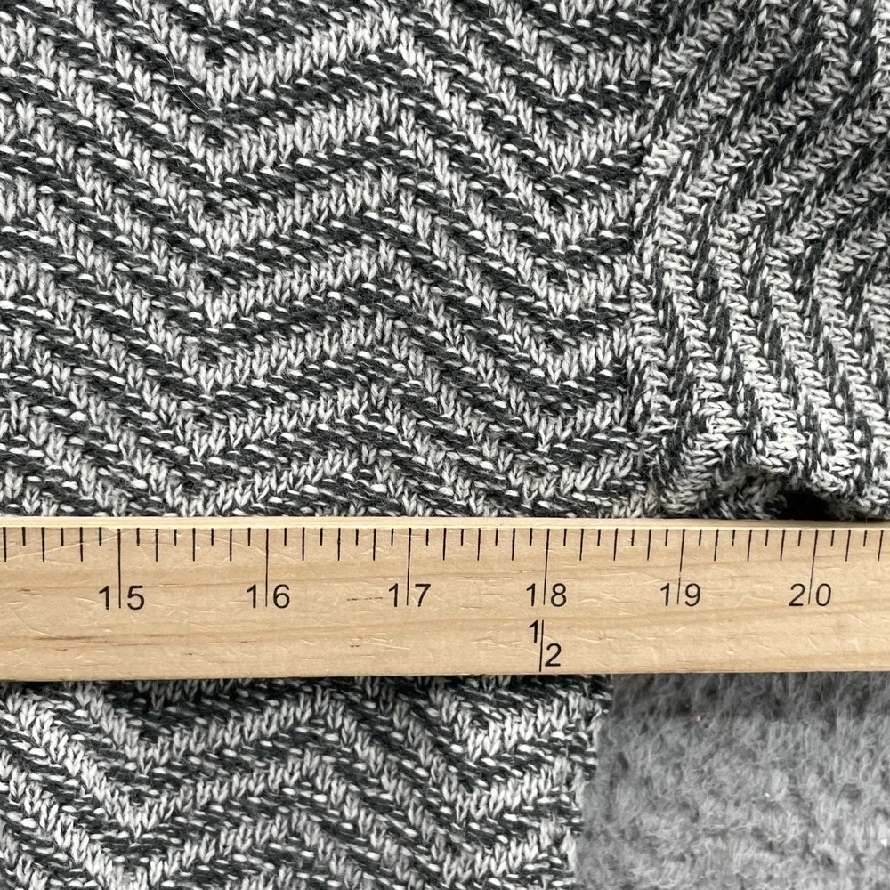VTG Expressions Sweater Men's Medium Chevron Chunky Cabin Grandpa Cozy‎ Gorpcore